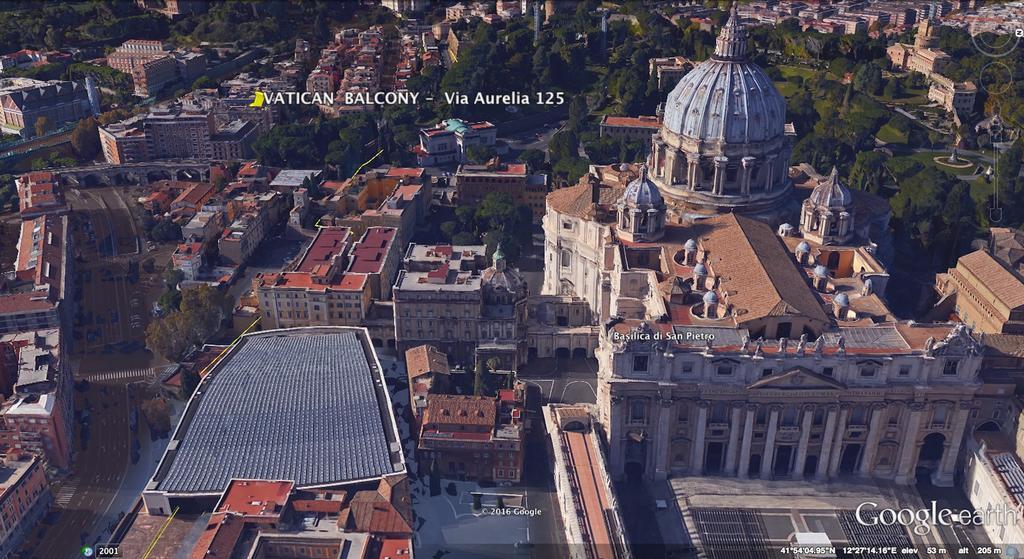 דירות רומא Vatican Balcony מראה חיצוני תמונה