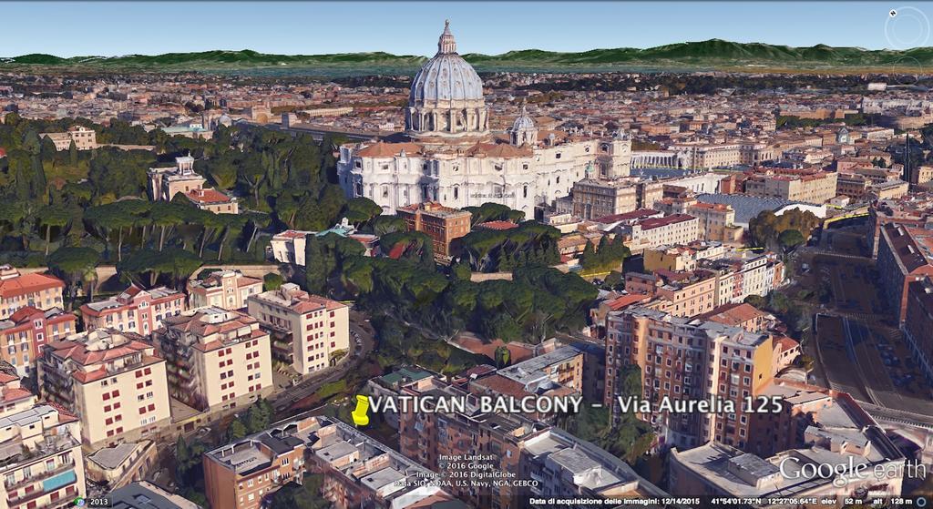 דירות רומא Vatican Balcony מראה חיצוני תמונה